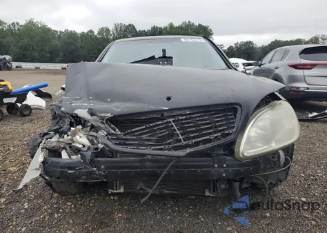 2001 Mercedes-Benz S 500 z USA, uszkodzony, nr VIN WDBNG75J61A159241